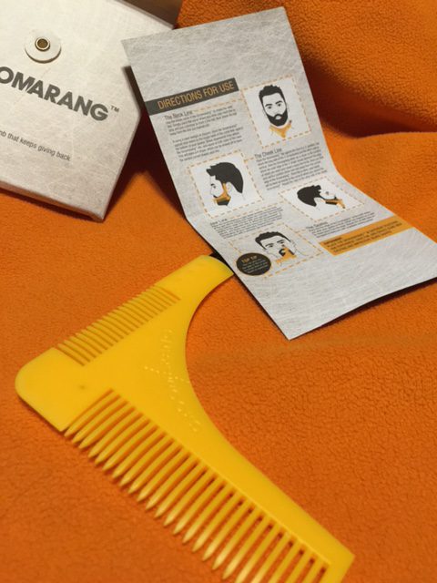 Der Groomerang und die Bartcreme von Blissany im Produkttestauf mein-vollbart.de